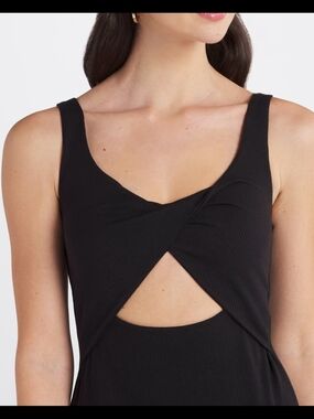 Nine Britton, Sally Reversible Cutout Fitted Dress